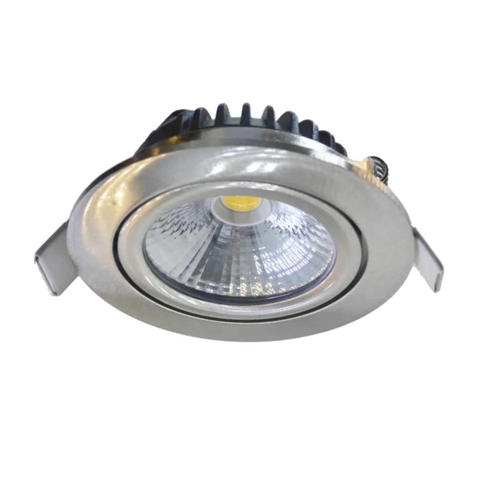 LED Einbaustrahler RVS IP65 dimmbar - 5W entspricht 50W - 2700K Warmweiß