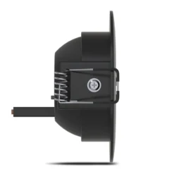 LED-Einbaustrahler - Schwarz - 4W - 3CCT - 3000K/4000K/6500K - 480lm - IP44 - 80mm - Neigbar - Dimmbar | Ausschnittgröße 68mm