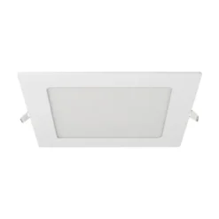LED Einbaustrahler - Weiß Downlight Quadratisch 170mm - 12W 900Lm - 3000K 830 Warmweiß | Einbaumaß 150x150mm