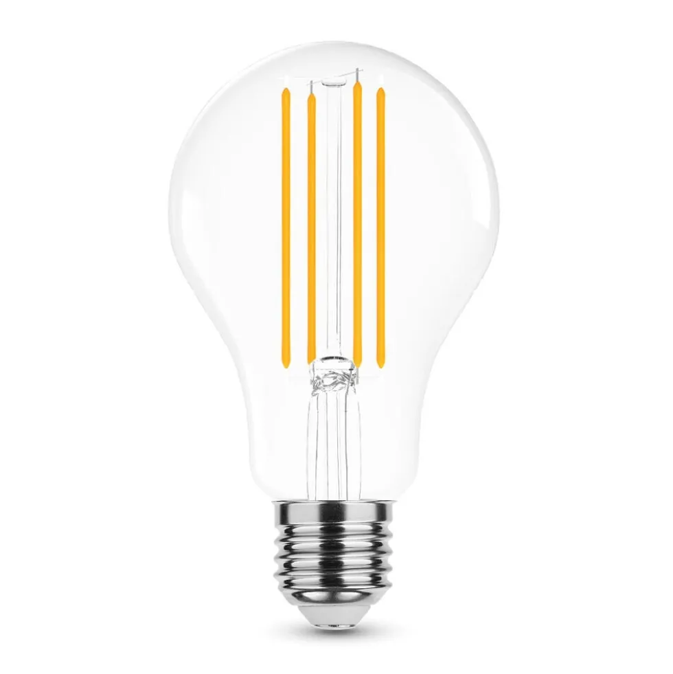 LED Fadenlampe dimmbar - E27 A70 15W - entspricht 125W - 2700K Warmweiß