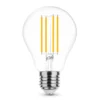 LED Fadenlampe dimmbar - E27 A60 8W - 4000K Neutralweiß
