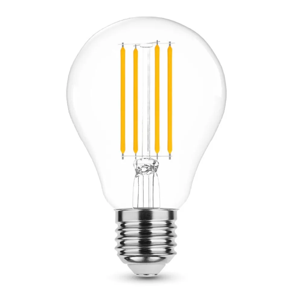 LED Fadenlampe dimmbar - E27 A67 10W - 2700K Warmweiß