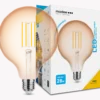 LED Fadenlampe - dimmbar - E27 Sockel - G125 - 4W entspricht 28W - 1800K extra Warmweiß
