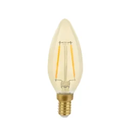 LED Fadenlampe E14 - C35 - 5W entspricht 50W - 2500K extra Warmweiß