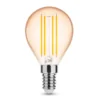 LED Fadenlampe E14 - G45 - 4W entspricht 33W - 1800K extra Warmweiß