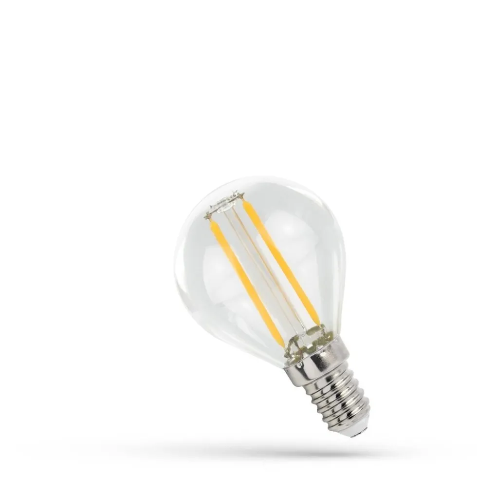 LED Fadenlampe G45 - E14 Sockel - 1W entspricht 10W - 2700K Warmweiß