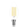 LED Fadenlampe Kerze dimmbar - E14 C35 7W - 2700K Warmweiß