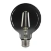 LED Fadenlampe Smoked glass E27 - G125 - 4,5W - 4000K Neutralweiß - XL Glaskolben