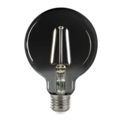 LED Fadenlampe Smoked glass E27 - G125 - 4,5W - 4000K Neutralweiß - XL Glaskolben
