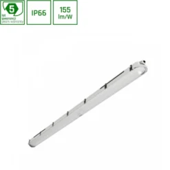 LED Feuchtraumleuchte IP66 – 27-58W 4200-9000Lm – 840 Kaltweiß | 150cm – Multi Lumen Einstellbar – IK10 – Limea Pro