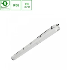 LED Feuchtraumleuchte IP66 - 20-40W 3000-6200Lm - 4000K 840 Kaltweiß | 120cm - IK10 - Multi Lumen Einstelbar