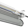 LED-Feuchtraumleuchte Wannenleuchte IP65 - 150cm - 52W 9100 Lumen - 6000K 865 Tageslicht Weiss | IK10 - Modulär Anschließbar Durchgangsverdrahtung