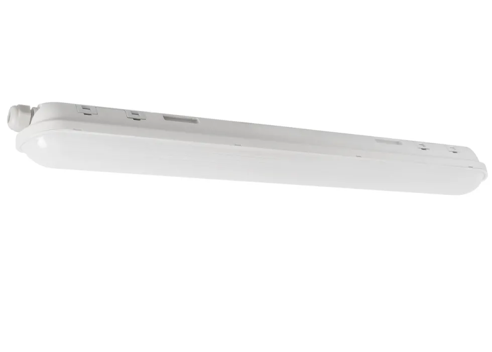 LED-Feuchtraumleuchte Wannenleuchte IP65 - 120cm - 39W 5070 Lumen - 4000K 840 Neutral Weiss | IK10 - Modulär Anschließbar Durchgangsverdrahtung