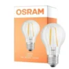 LED-Filamentlampe klar E27-7 W 806 lm 827 mm sehr warmweiß 3-stufig dimmbar