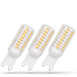 LED G9 Multipack - 4W entspricht 35W dimmbar - 6000K Tageslichtweiß - 18x58 mm