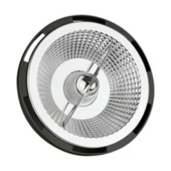 LED GU10 AR111 - 10W - 3000K Warmweiß - 20° Abstrahlwinkel - Schwarz