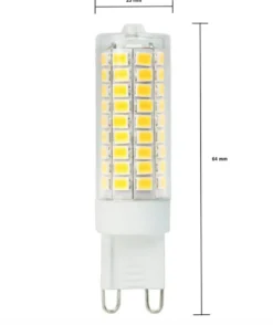 LED G9 - 12W entspricht 100W - 4000K Neutralweiß - 19x75 mm