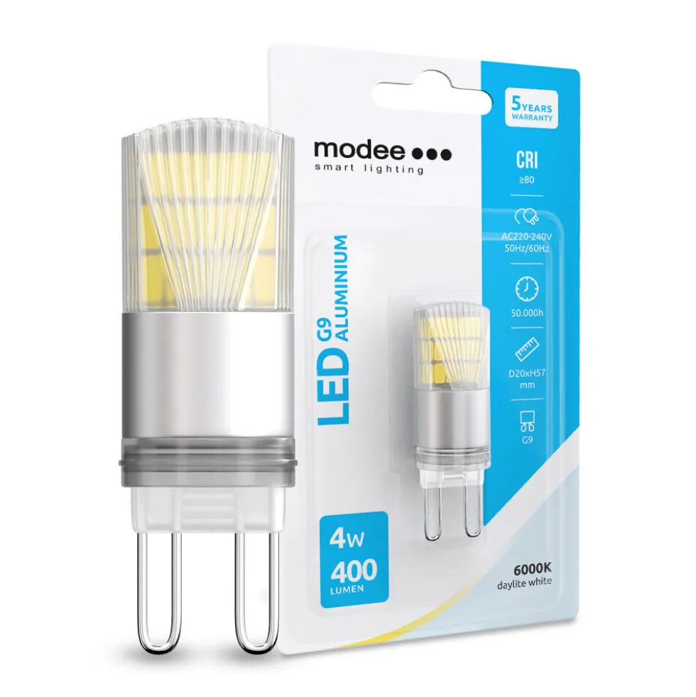 LED G9 - 4,2W 390Lm - 6000K Tageslichtweiß