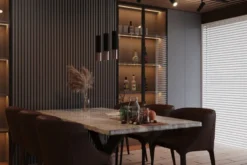 LED Hängeleuchte Schwarz Kupfer LOOPEZ - 2 x GU10 Fassung - exkl. LED's