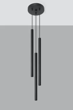 LED Hängeleuchte Schwarz PASTELO - 3 x G9 Fassung - exkl. LED's