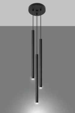 LED Hängeleuchte Schwarz PASTELO - 3 x G9 Fassung - exkl. LED's