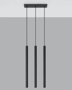 LED Hängeleuchte Schwarz PASTELO - 3 x G9 Fassung - exkl. LED's