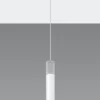 LED Hängeleuchte Weiß Beton BORGIO - 1 x GU10 Fassung - exkl. LED's
