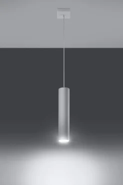 LED Hängeleuchte Weiß LAGOS - 1 x GU10 Fassung - exkl. LED's