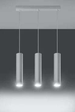 LED Hängeleuchte Weiß LAGOS - 3 x GU10 Fassung - exkl. LED's