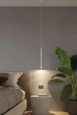 LED Hängeleuchte Weiß PASTELO - 5 x G9 Fassung - exkl. LED's