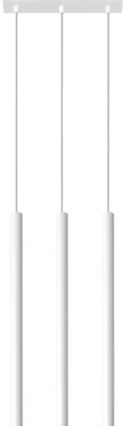 LED Hängeleuchte Weiß PASTELO - 3 x G9 Fassung - exkl. LED's