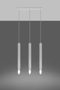 LED Hängeleuchte Weiß WEZYR - 2 x G9 Fassung - exkl. LED's