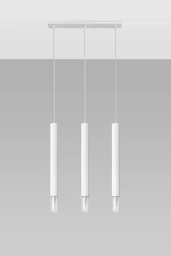 LED Hängeleuchte Weiß WEZYR - 3 x G9 Fassung - exkl. LED's