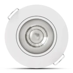 LED inbouwspot Wit- 4,8W - 420lm - 4000K - Kantelbaar - Niet Dimbaar - D80xH32mm