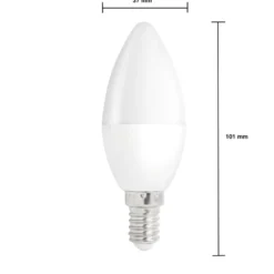 LED Kerzenlampe E14 – 1W ersetzt 10W – 3000K Warmweiß