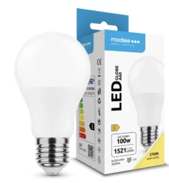 LED Lamp - E27 A60 - 13,8W 1521lm - 2700K - PVC
