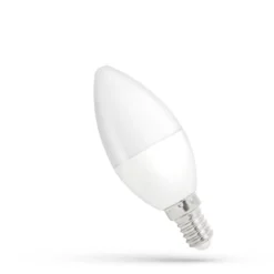 LED Lampe dimmbar E14 - C37 - 6W entspricht 41W - 4000K Neutralweiß