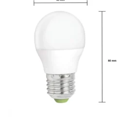 LED Lampe dimmbar - E27 Sockel - 6W entspricht 45W - Neutralweiß 4000K