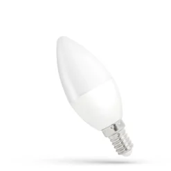 LED Lampe E14 - C37 8W entspricht 40-80W - 3000K Warmweiß