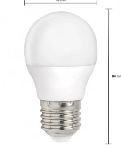 LED Lampe - E27 Sockel - 6W entspricht 48W - Neutralweiß 4000K