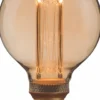 LED Lampe E27 - 5W - Gold - 9,5cm - 2000K - 3 Einstellungen mit Erinnerungsfunktion
