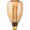 LED Lampe E27 - 5W - Gold - 9x17cm - 1800K - 3 Einstellungen