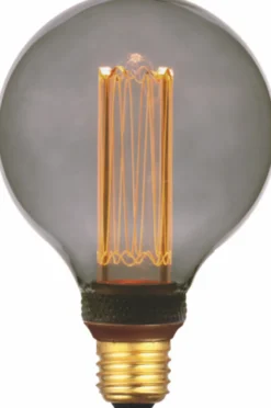 LED Lampe E27 - 5W - Rauch - 9,5cm - 2000K - 3 Einstellungen mit Erinnerungsfunktion