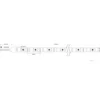 LED Leuchtband 5m IP65 - 12V 4.8W 60 LED's pro Meter - 2700K Warmweiß