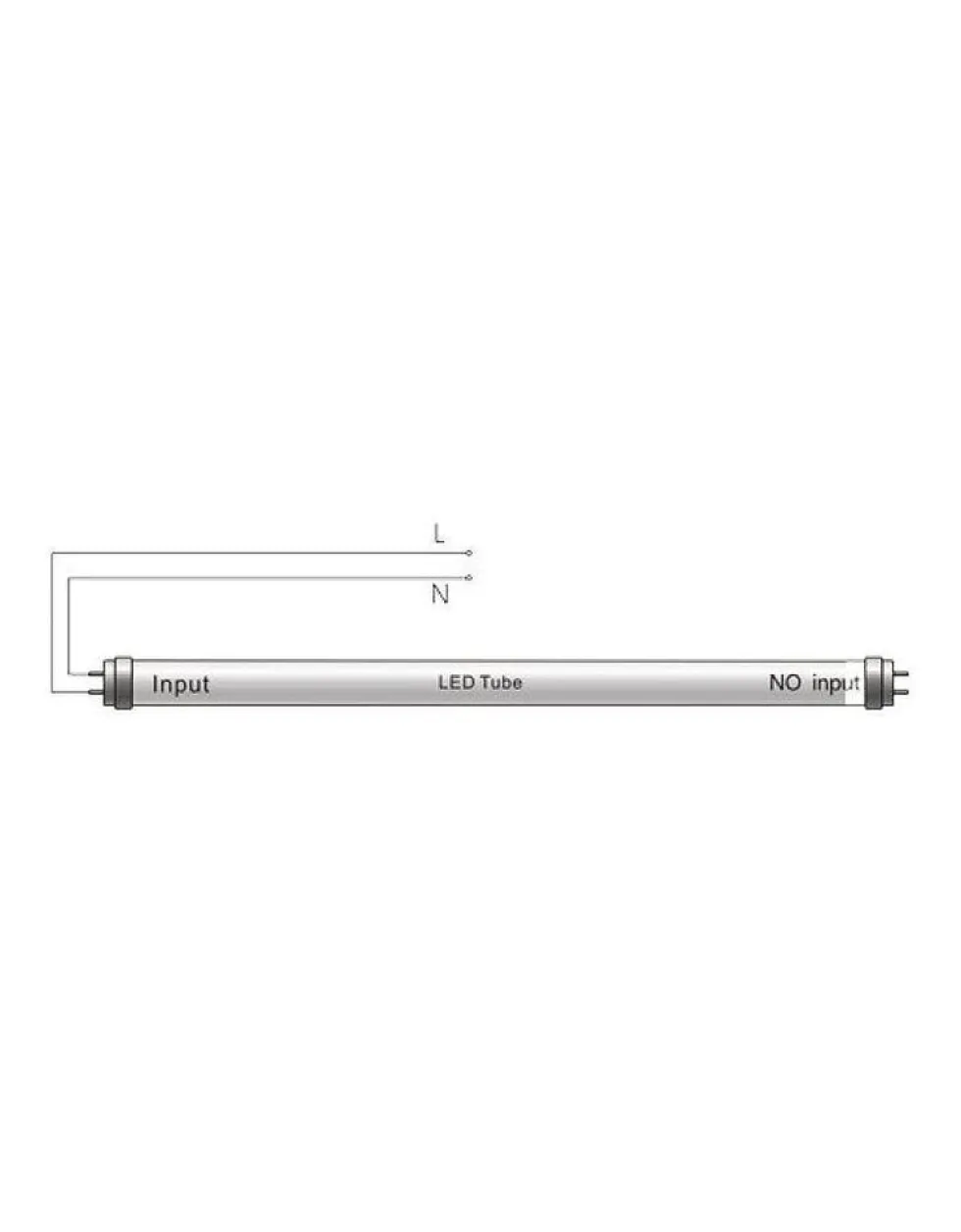 LED Leuchtstoffröhre G13/T8 - 60cm - 3000K - 830 - Warmweiß - 9W