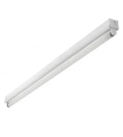 LED Leuchtstoffröhrenhalterung 150 cm – Einzel oder Doppel – für T8 G13 – IP20 – weiß