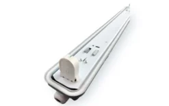 LED Leuchtstoffröhren Komplettset - 150cm Einzelfassung - IP65 Feuchtraum - Wannenleuchte - inkl. 25W LED Leuchtstoffröhre - 3000K Warmweiß