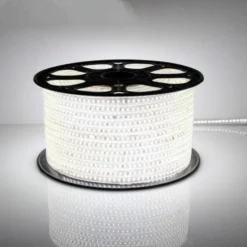 LED Lichtschlauch Pro V3 7MM – 200W 24.000Lm – 6000K 860 Tageslichtweiß | 50 Meter – Baustellenbeleuchtung – Plug & Play – 60 LEDs/m