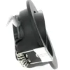 LED-Mini-Einbaustrahler IP65 – Schwarz 62 mm – 5 W 450 lm – 2700 K 827 Warmweiß | Einbaudurchmesser 52 mm – Triac dimmbar | 230V
