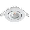 LED-Mini-Einbaustrahler IP65 – Weiß 62 mm – 5 W 450 lm – 2700 K 827 Warmweiß | Einbaudurchmesser 52 mm – Triac dimmbar | 230V